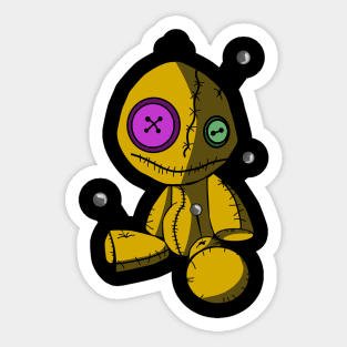 Voodoo doll Sticker